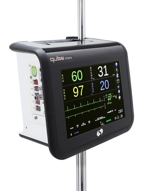 Qube Monitor Module Qube Mini transport monitor - Spacelabs Healthcare