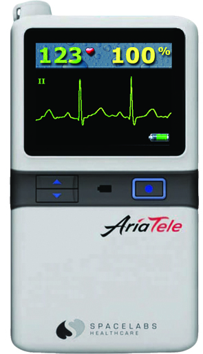 AriaTele patient-worn telemetry