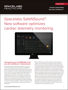 Enterprise software optimizes cardiac telemetry monitoring | Spacelabs ...