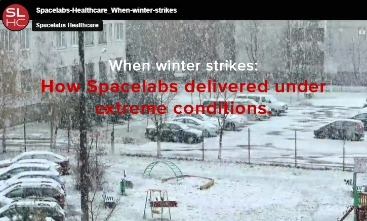 When Winter Strikes: How Spacelabs delivered under extreme circumstances.